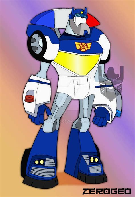 Transformers Animated Siren Rescue Bots Chase By Zer0geo On