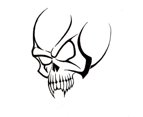 Free Skull Tattoo Designs To Print