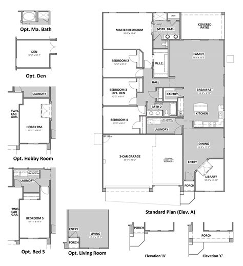 Cambridge Floor Plan Dr Horton - floorplans.click