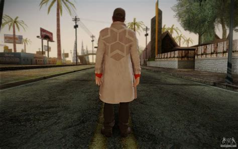Aiden Pearce From Watch Dogs V1 For Gta San Andreas