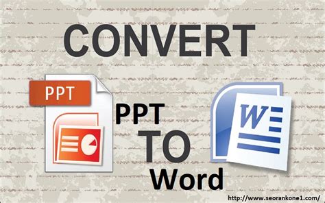 Convert Ppt To Word Online Ppt To Word Converter Tool
