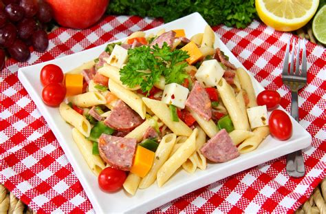 Summer Sausage Pasta Salad | Recipe | Delicious salads, Satisfying