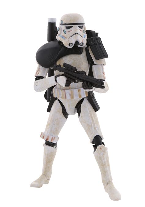 The prequels may not get a lot of love from fans (which why, considering we got the clone wars out of them) but some of the action figures are among the best. Star Wars Black Series Sandtrooper 6" Action Figure