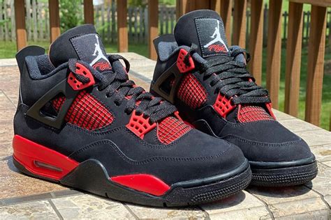 The Air Jordan 4 ‘red Thunder Has A Release Date Sneaker Freaker