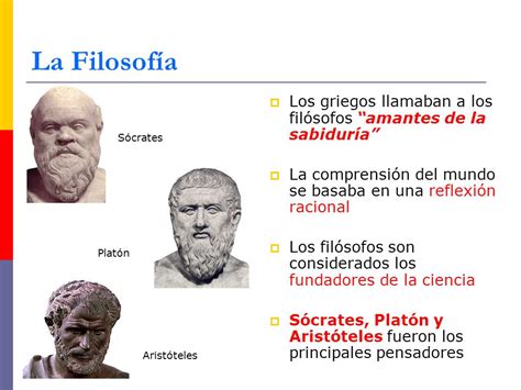 Filosofía Filósofos Clásicos Griegos