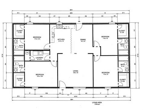 Https://tommynaija.com/home Design/40x60 5 Bedroom Ranch Home Plans