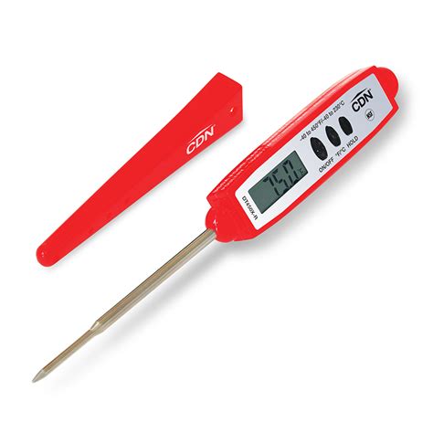 Dt450x R Digital Pocket Thermometer Red Cdn Measurement Tools