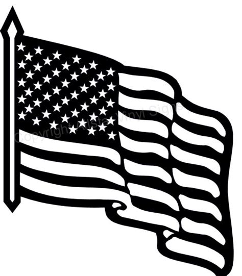 American Flag Clip Art Black And White Protes Png
