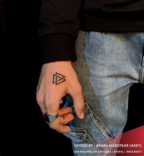 Triangle Tattoo Hand Tattoos For Guys Small Hand Tattoos Forearm