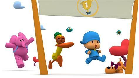 Pocoyo is a curious toddler dressed all in blue, from his blue cap to his blue jumpsuit. POCOYO season 1 long episodes in ENGLISH PART 1 - 30 minutes - CARTOONS for kids - YouTube