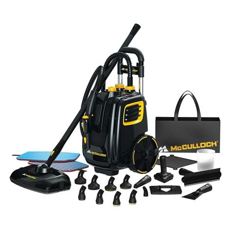 Mcculloch Deluxe Canister Deep Clean Multi Floor Steam Cleaner System