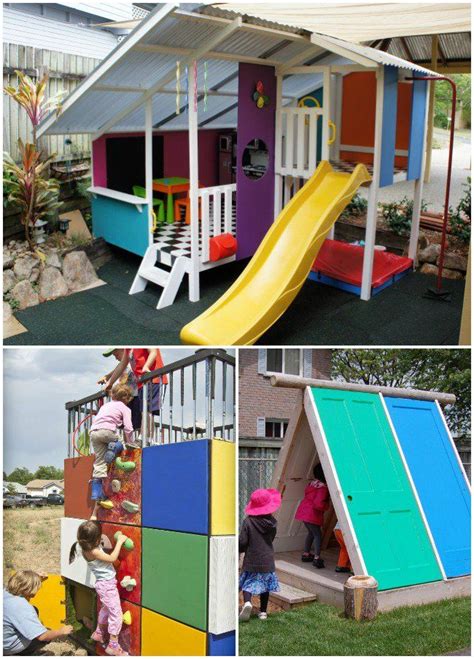 24 Outdoor Playhouses Kids Dream About Outdoor Playhouse Diy Outside