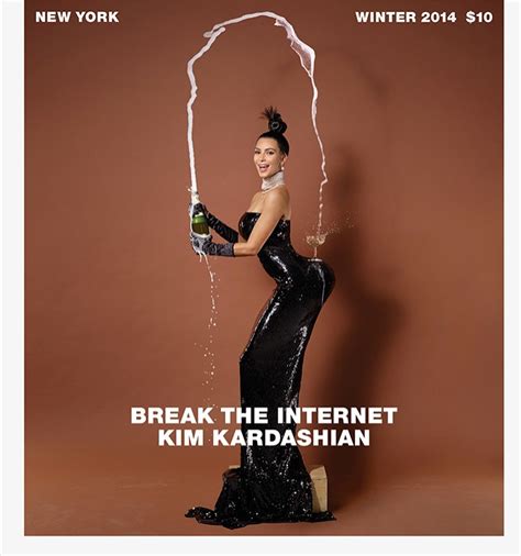 Kim Kardashian Goes Nude Again Latest Paper Magazine Cover Photoshopped Twitter Reactions