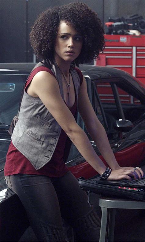 Tyrese gibson, nathalie emmanuel, vin diesel and co. Nathalie Emmanuel foto Fast & Furious 8 / 2 de 2