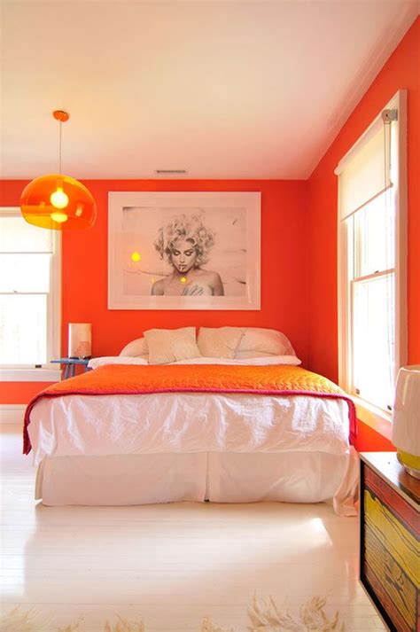 Her body roused at the mattress shifting. 30 Inspiring Ripe Orange Room Designs - DigsDigs