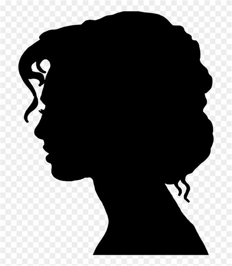 Woman Face Silhouette Clipart Silhouettes Face Woman Efferisect