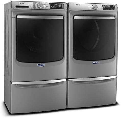 Maytag Mawadrec86301 Side By Side Washer And Dryer Set With Front Load
