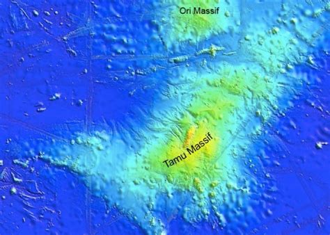 Tamu Massif No Longer Biggest Volcano Geology Ocean Science Volcano