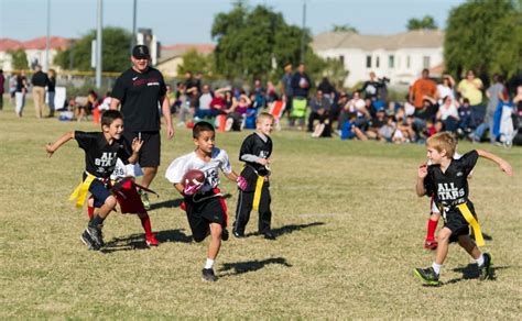 Hundreds Of Players Play In Boys And Girls Club Of East Valley Flag