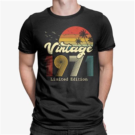 Its my birthday shirt men. Vintage 1971 Birthday Shirts| Birthday Shirts For Women ...