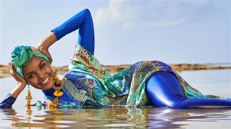 Sports Illustrated Features First Burkini Girl Bbc News