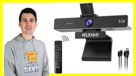 Nexigo N950p Pro 4k Zoomable Webcam With Remote Control Youtube