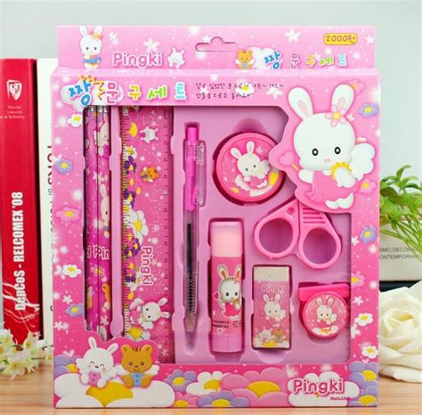 There are 4554 girls pencil cases for sale on etsy, and they cost $12.16 on average. 2021 Wholesale Kawaii Stationery Set For Kids Cute Pencil ...