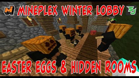 Mineplex Winter Christmas Lobby Easter Eggs Secrets And Hidden Rooms