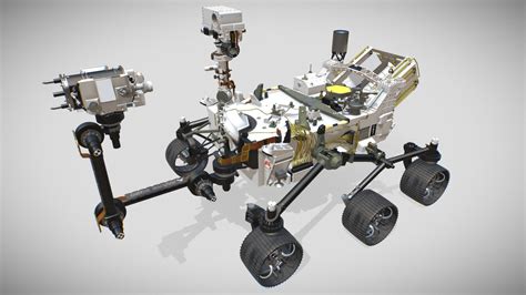 Perseverance Mars Rover Buy Royalty Free 3d Model By Omg3d D6e457f