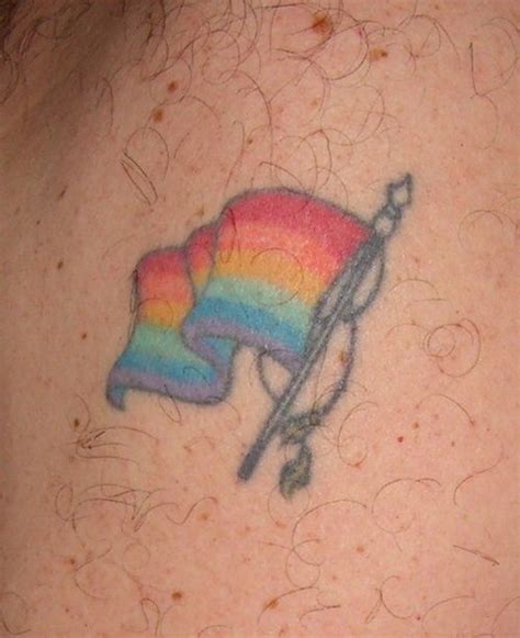 Love It Lgbt Rainbow Flag Tattoo Cute Tattoos Flower Tattoos Tattoos For Guys Flag Tattoos