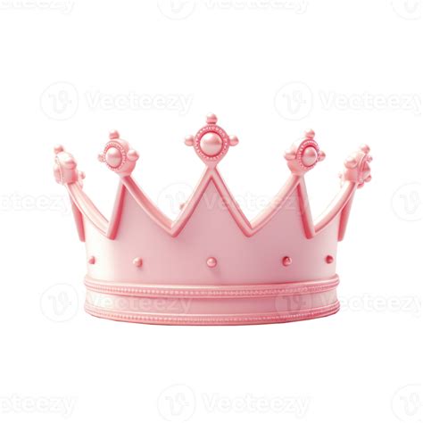 Pink Princess Crown Isolated 26432646 Png