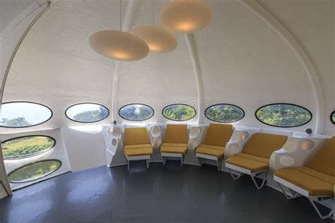 green ufo plastic futuro house designed by matti suuronen editorial photo image of vintage