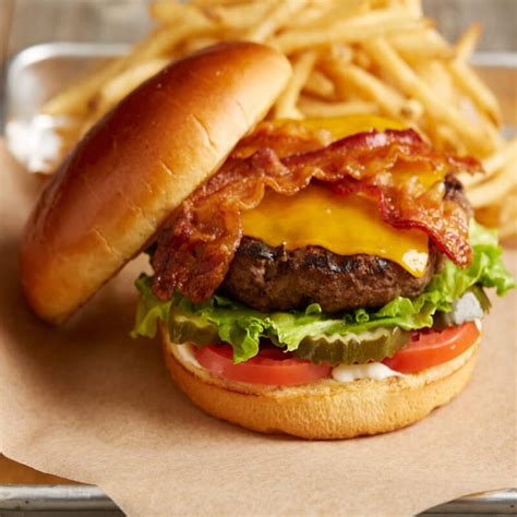 Using coupon, in general, can help save money and avoid the trick of retailers. Bacon Cheeseburger | Menu | BJ's Restaurants and Brewhouse