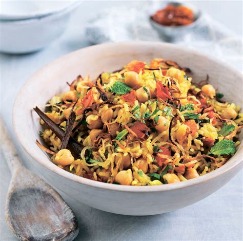 Chickpea Pilau From The Complete Indian Regional Cookbook Classic