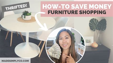 How-To Furnish Your Home for Less! | Shopping Second-Hand Furniture