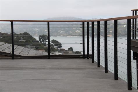 Black Cable Deck Railing Systems Cable Deck Railing System Cable