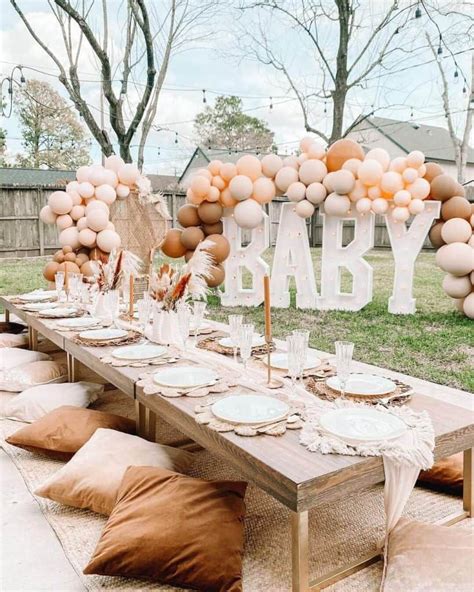 Easy Boho Baby Shower Decor To Diy A Stunning Party Baby Shower Fall