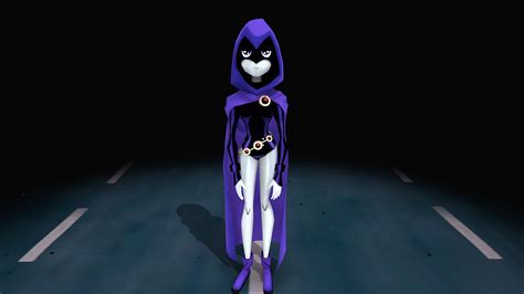Teen Titans Raven Download Free 3d Model By Gajkmv 3a93d2a Sketchfab