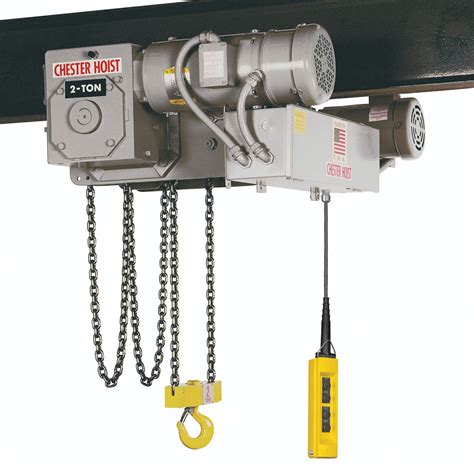 Chester Low Headroom Electric Chain Hoist Chester Hoists