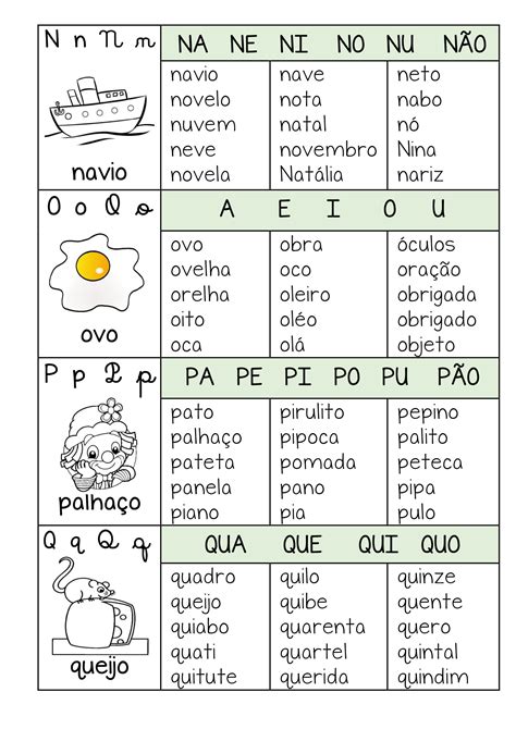 Ficha De Leitura Para Alfabetização Silabas Simples