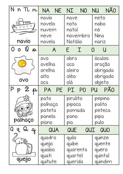 Fichas De Leitura Com Sílabas Simples Para Baixar E Imprimir