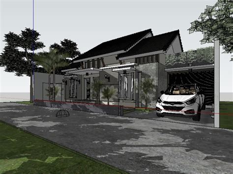 Memilih aplikasi kayu untuk desain rumah. Desain rumah tinggal dengan theme arsitek (18.19 MB ...