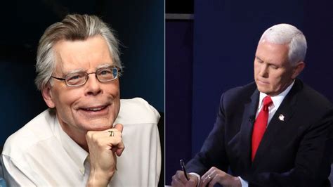 Stephen king was born on september 21, 1947, in portland, maine. Stephen King reacts to the fly in Mike Pence's hair