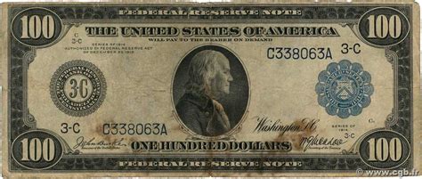 100 Dollars United States Of America Philadelphie 1914 P363bc B946146