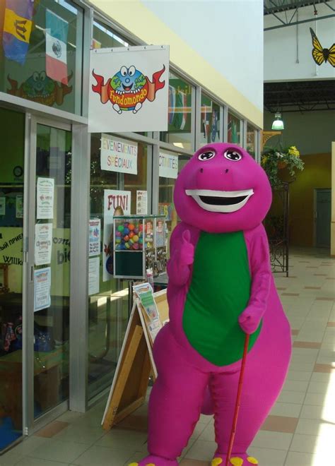 Barney Character For Birthday Party Birthday Party Barney Birthday
