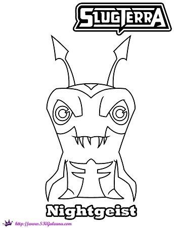 November 19, 2020 coloring4free slugterra coloring pages, tv & film. Free Coloring Page and Wallpaper Featuring Nightgeist from ...