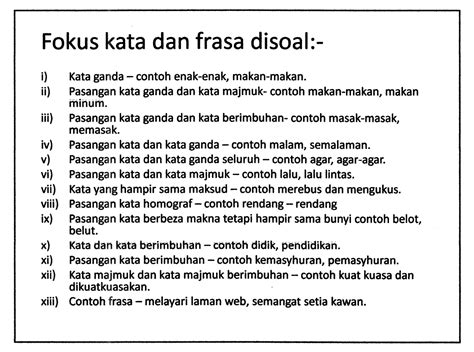 Cara menukarkan ayat aktif kepada ayat pasif. Laman Bahasa Melayu SPM: FORMAT SOALAN TATABAHASA KERTAS 2