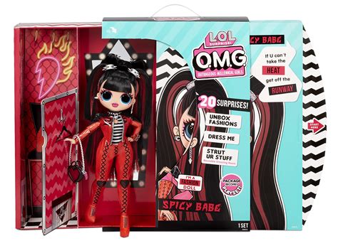 Buy Lol Surprise Omg Spicy Babe Fashion Doll With 20 Surprises