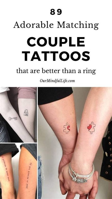 89 Adorable And Meaningful Couple Tattoos That Are Better Than A Ring Ourmindf Meaningful