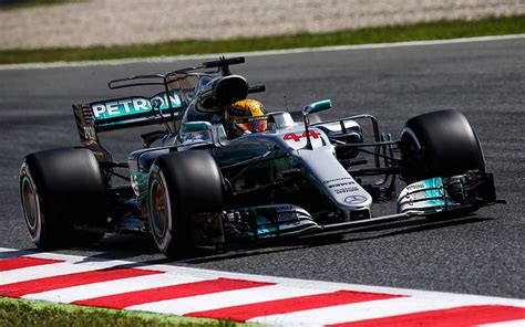 Lewis Hamilton F1 Mercedes AMG F1 Team Formula 1 W08 Hybrid Para